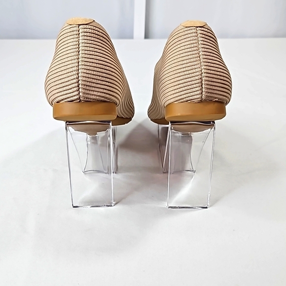 Arromic Tan Square Toe Flats Size 10 - Picture 5 of 8